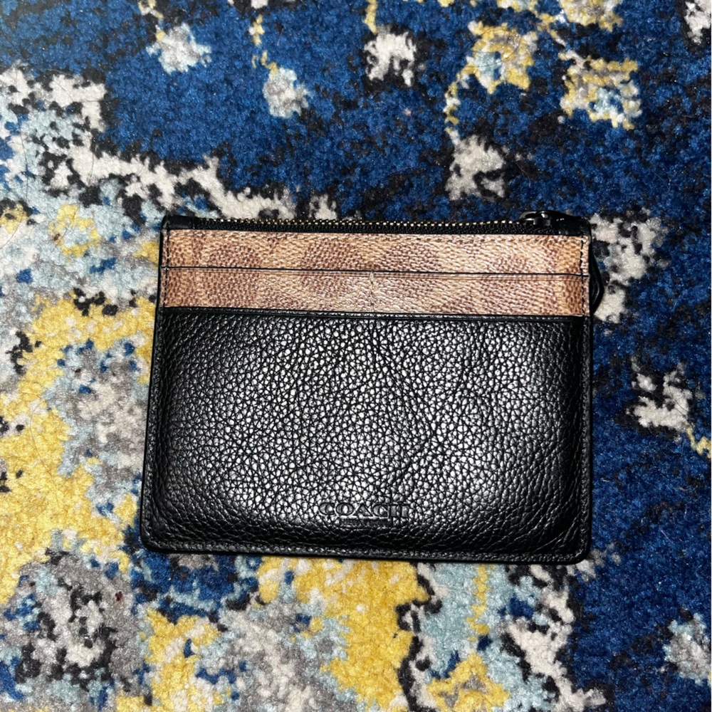 Coach Leather Card Holder - Picture 2 of 3